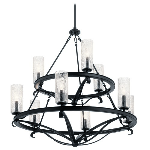 Kichler Lighting Krysia 36-Inch Black Chandelier by Kichler Lighting 52011BK