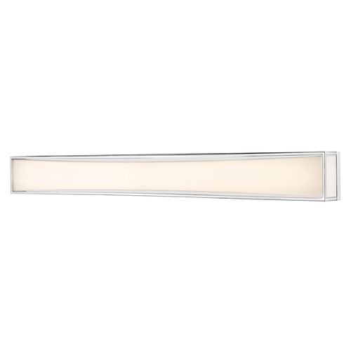Baden Chrome LED Vertical Bathroom Light by Z-Lite