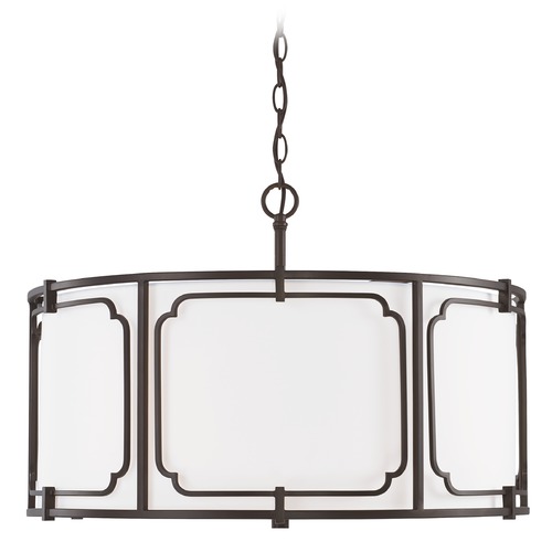 HomePlace by Capital Lighting Merrick 25-Inch Pendant in Old Bronze by HomePlace by Capital Lighting 343442OB
