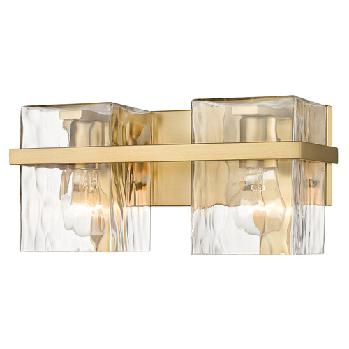 Z-Lite Bennington Modern Gold Bathroom Light by Z-Lite 1938-2V-MGLD