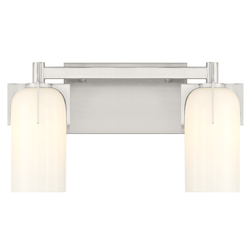 Savoy House Lighting Caldwell Satin Nickel Bathroom Light