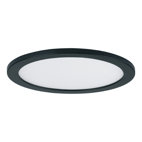 Maxim Lighting Wafer - 0-10 V Black LED Flushmount Light