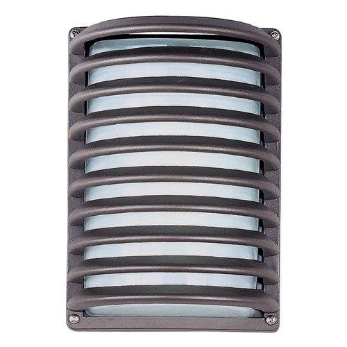 Zenith Architectural Bronze LED Outdoor Wall Light by Maxim Lighting