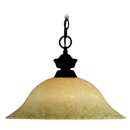 16-Inch Bronze Pendant by Z-Lite