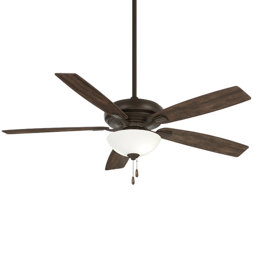 Watt II 60-Inch LED Indoor Fan in Bronze by Minka Aire