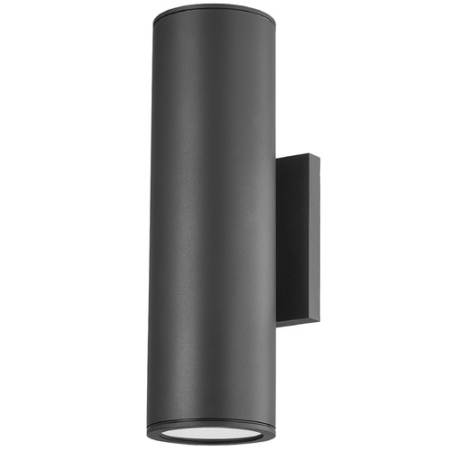 Troy Lighting Perry Textured Black LED Outdoor Wall Light