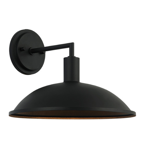 Farmley Matte Black Sconce by Matteo Lighting