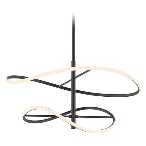 Kuzco Lighting Kuzco Lighting Collide Black LED Pendant Light PD96424-BK-UNV