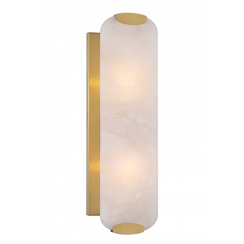 Minka Lavery Bonita Glowstone Legacy Brass Sconce
