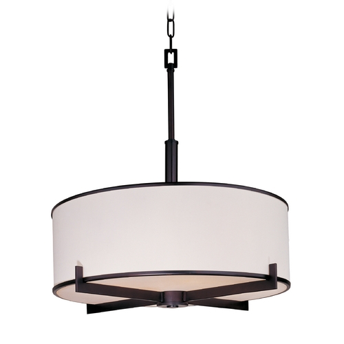 Maxim Lighting Mid-Century Modern Pendant Oil Rubbed Bronze Nexus by Maxim Lighting 12053WTOI