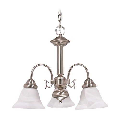 Nuvo Lighting Mini Chandelier in Brushed Nickel by Nuvo Lighting 60/182