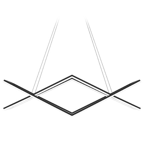 Newman LED 36.25-Inch Linear Light in Matte Black by Quoizel Lighting