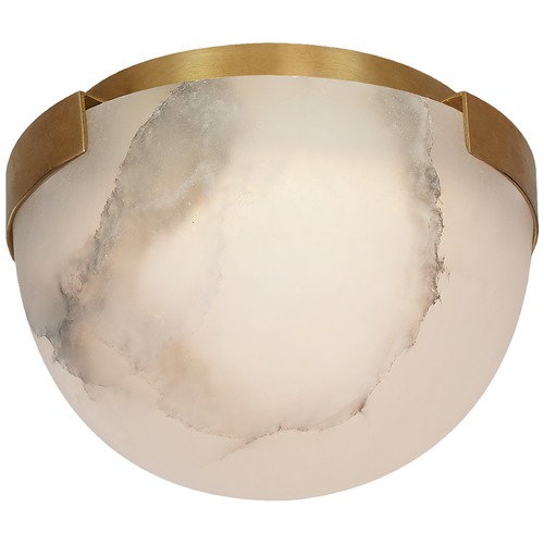 Kelly Wearstler Melange 5-Inch Flush Mount in Brass by Visual Comfort Signature