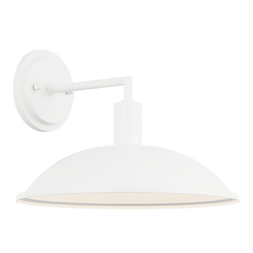 Farmley Matte White Sconce by Matteo Lighting