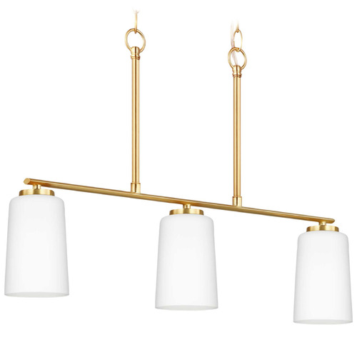 Progress Lighting Progress Lighting Adley Satin Brass Island Light P400348-012
