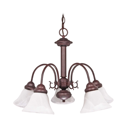 Chandelier in Old Bronze by Nuvo Lighting