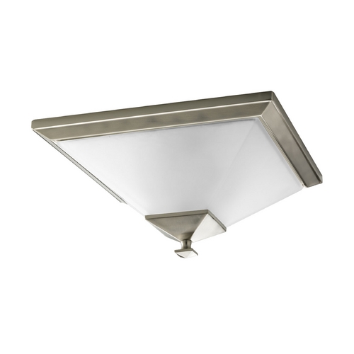 North Park 15-Inch Flush Mount in Brushed Nickel by Progress Lighting