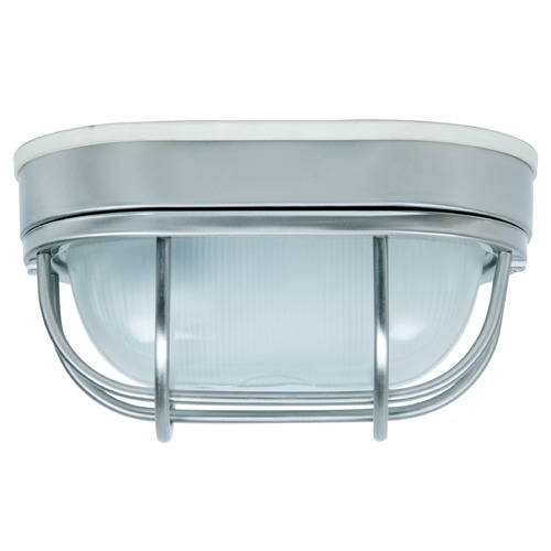 Craftmade Lighting Bulkhead Stainless Steel Close-to-Ceiling Light by Craftmade Lighting Z396-56