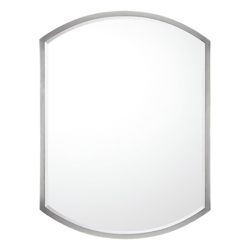 24 x 32-Inch Beveled Rounded Mirror in Nickel by Capital Lighting
