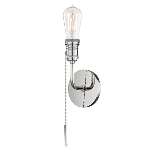 Mitzi by Hudson Valley Lexi Wall Sconce in Polished Nickel by Mitzi by Hudson Valley H106101-PN