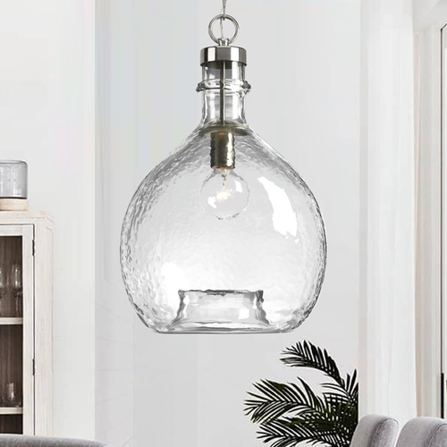 Progress Lighting Zin Brushed Nickel Pendant by Progress Lighting P500064-009