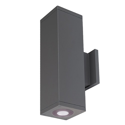 Cube Arch Graphite LED Outdoor Wall Light by WAC Lighting