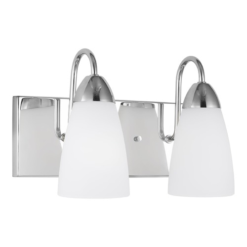 Seville Chrome Bathroom Light by Generation Lighting