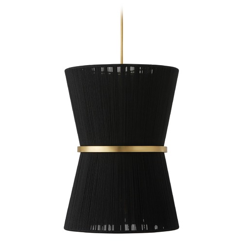 Cecilia 28-Inch High Pendant in Patinaed Brass by HomePlace by Capital Lighting