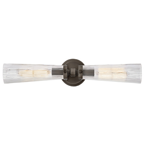 Jude Black Oxide LED Vertical Bathroom Light by Hinkley Lighting