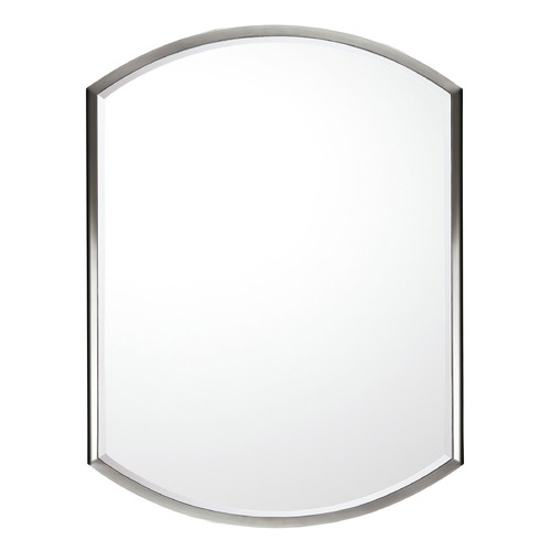 24 x 32-Inch Beveled Rectangular Mirror in Nickel by Capital Lighting