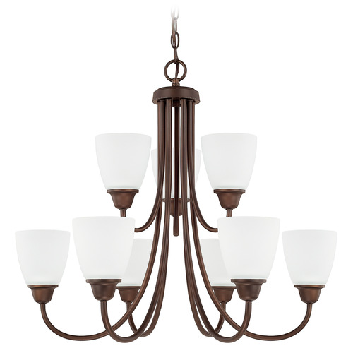 HomePlace by Capital Lighting Trenton 27.5-Inch Chandelier in Bronze by HomePlace Lighting 415191BZ-337