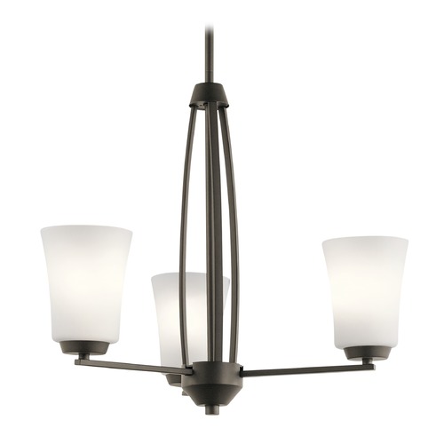 Kichler Lighting Transitional Chandelier Olde Bronze Tao by Kichler Lighting 44050OZ