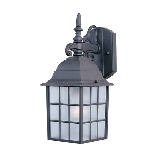 North Church Black Outdoor Wall Light by Maxim Lighting
