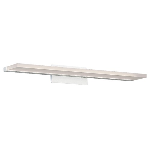 Level White LED Bathroom Light by WAC Lighting