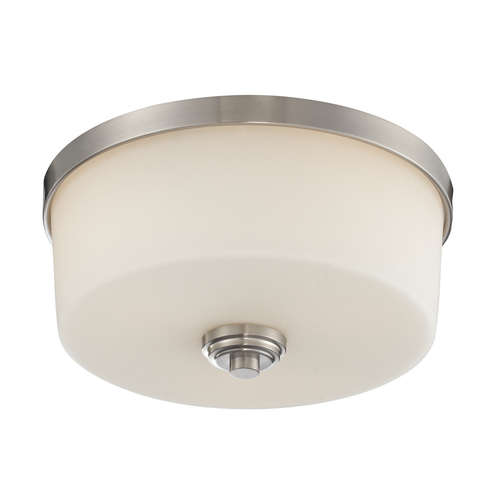 Lamina Brushed Nickel Flush Mount by Z-Lite