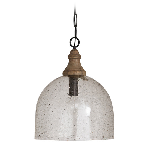 Capital Lighting Inglewood 15-Inch Pendant in Grey Wash & Pewter by Capital Lighting 336011YP-484
