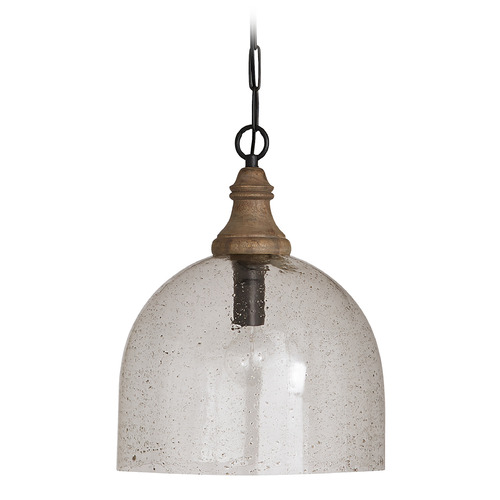 Inglewood 15-Inch Pendant in Grey Wash & Pewter by Capital Lighting