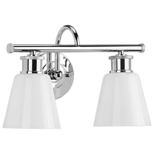 Progress Lighting Ashford Polished Chrome Bathroom Light