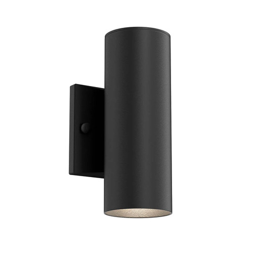Kichler Lighting 6-Inch LED Retrofit Up/Down Deck Light in Black by Kichler Lighting 15079BKT