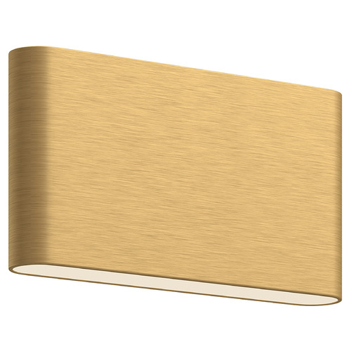 Slate Brushed Gold LED Sconce by Kuzco Lighting