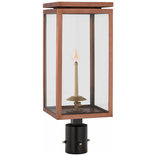 Chapman & Myers Fresno Gas Post Light in Copper by VC Signature