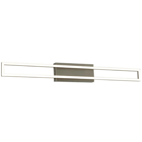 AFX Lighting Afx Lighting Zola Satin Nickel LED Vertical Bathroom Light ZLAV3605L30D1SN