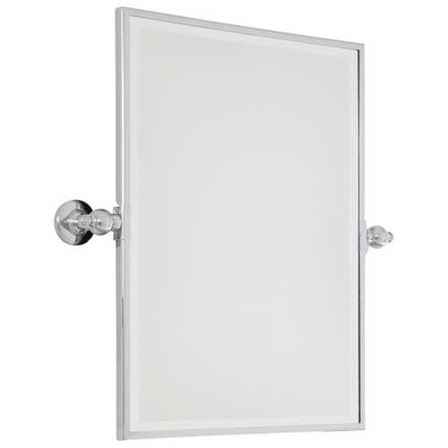 Beveled 23.5 x 24.25 Rectangular Pivoting Mirror by Minka Lavery