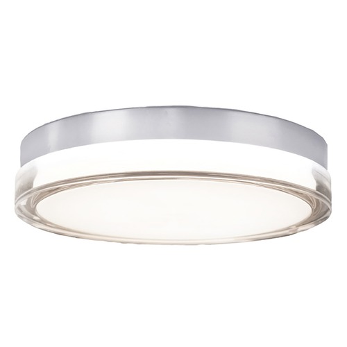 Modern Forms by WAC Lighting Pi 15-Inch LED Outdoor Flush Mount in Stainless Steel 3500K by Modern Forms FM-W44815-35-SS