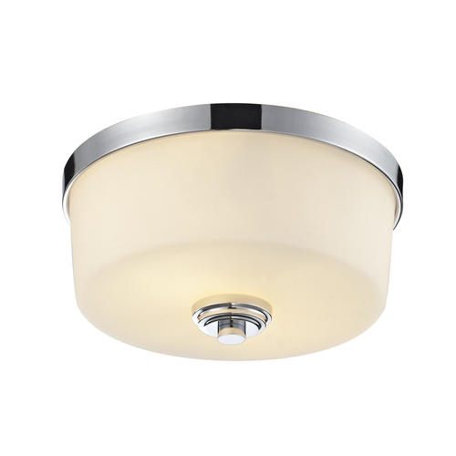 Lamina Chrome Flush Mount by Z-Lite