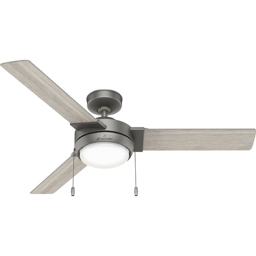 Hunter Fan Company Mesquite Matte Silver LED Ceiling Fan by Hunter Fan Company 51311