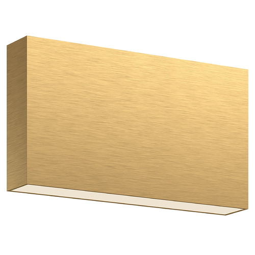 Mica Brushed Gold LED Sconce by Kuzco Lighting