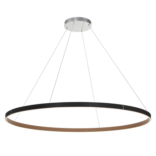 Verdura 60-Inch LED Grand Chandelier in Black by Eurofase Lighting