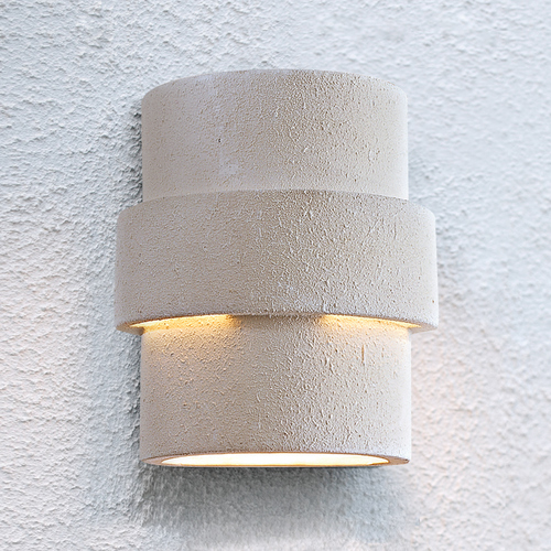 Minka Lavery White Ceramic Outdoor Wall Light by Minka Lavery 9836