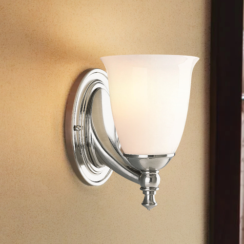 Progress Lighting Victorian Sconce in Brushed Nickel by Progress Lighting P3027-09